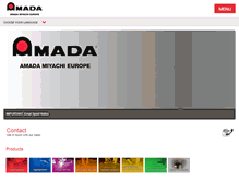 Tablet Screenshot of amadamiyachieurope.com
